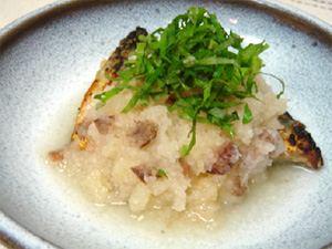 [写真]焼き鯖の梅おろし煮